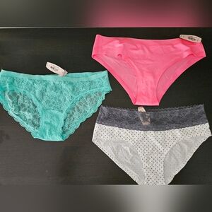 Bundle of 3 Victoria's Secret Panties Size S/P
